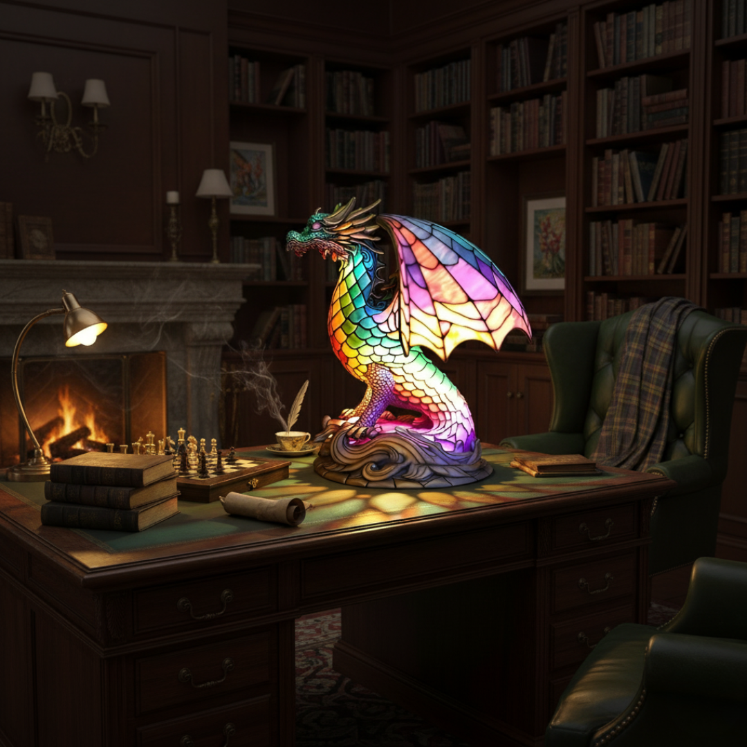 Lampe Enchanted Dragon Wammes