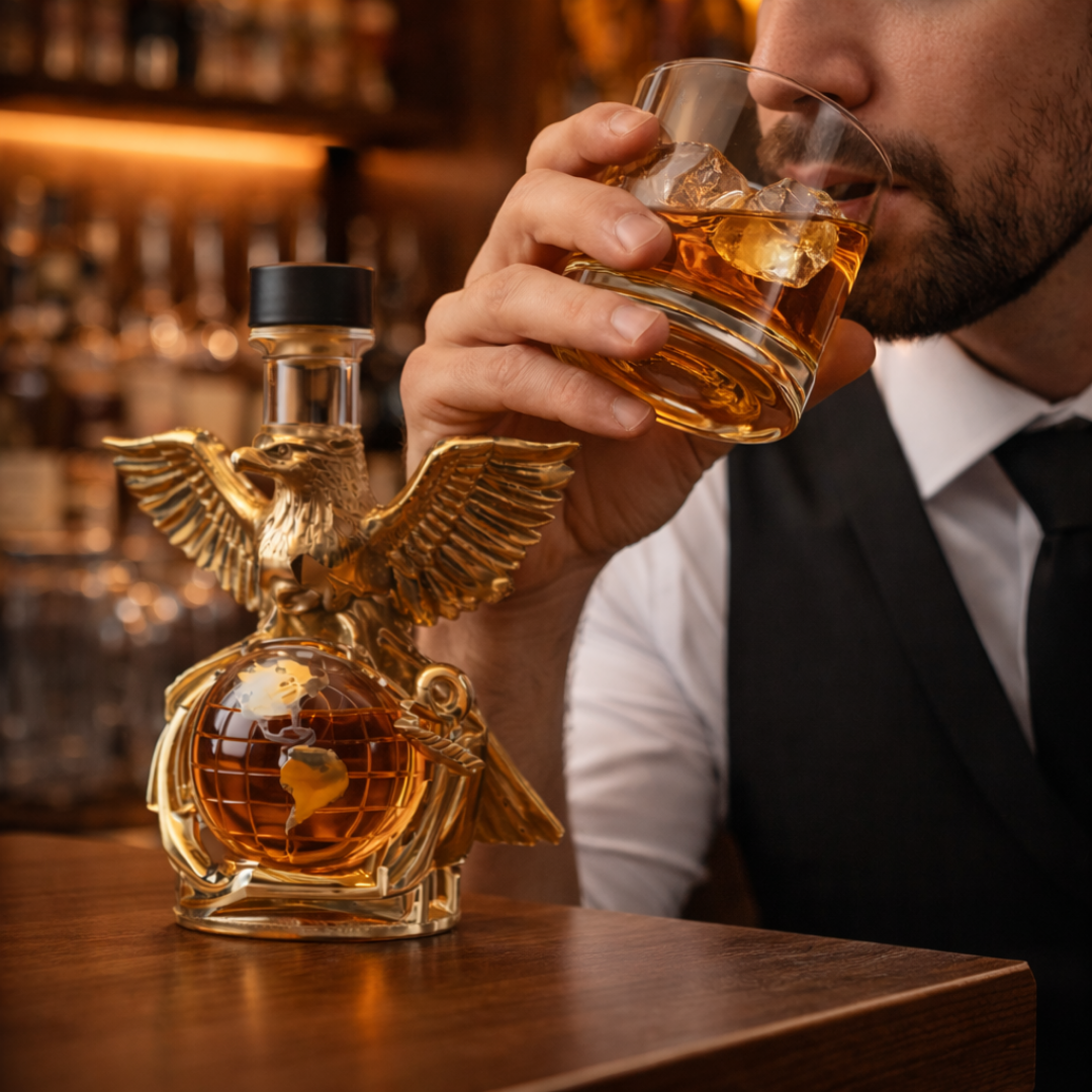 Bouteille de whisky – édition Aquila