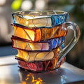Tasse Unique Handmade 3D for Book Lovers