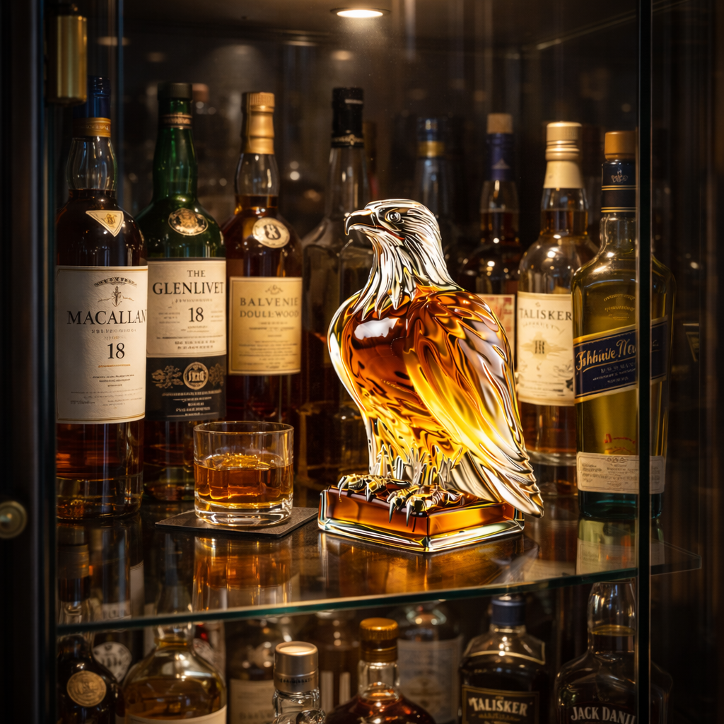 Jack Daniel's Whiskey Bottle - Aquila Edition