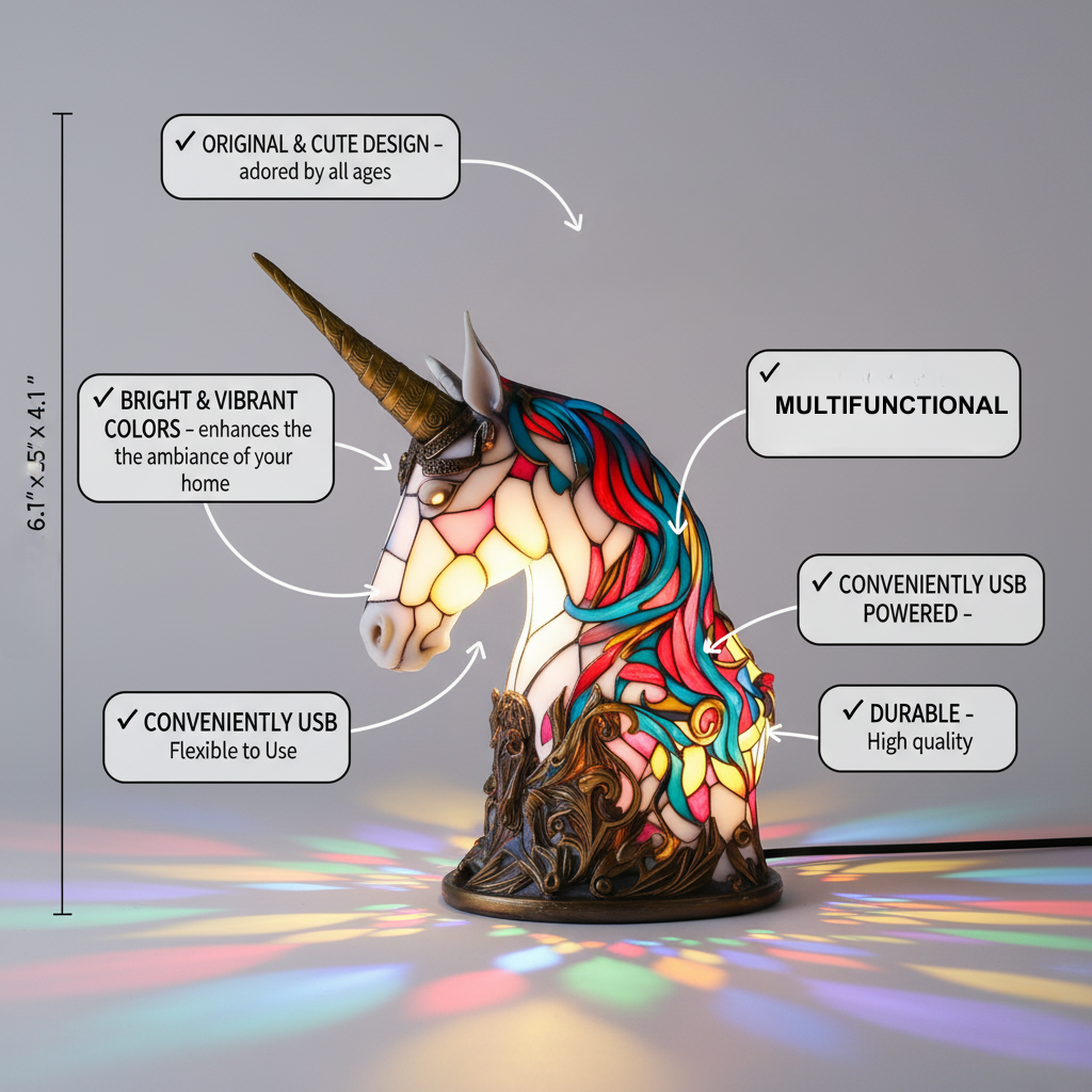 Enchanted Unicorn Luna