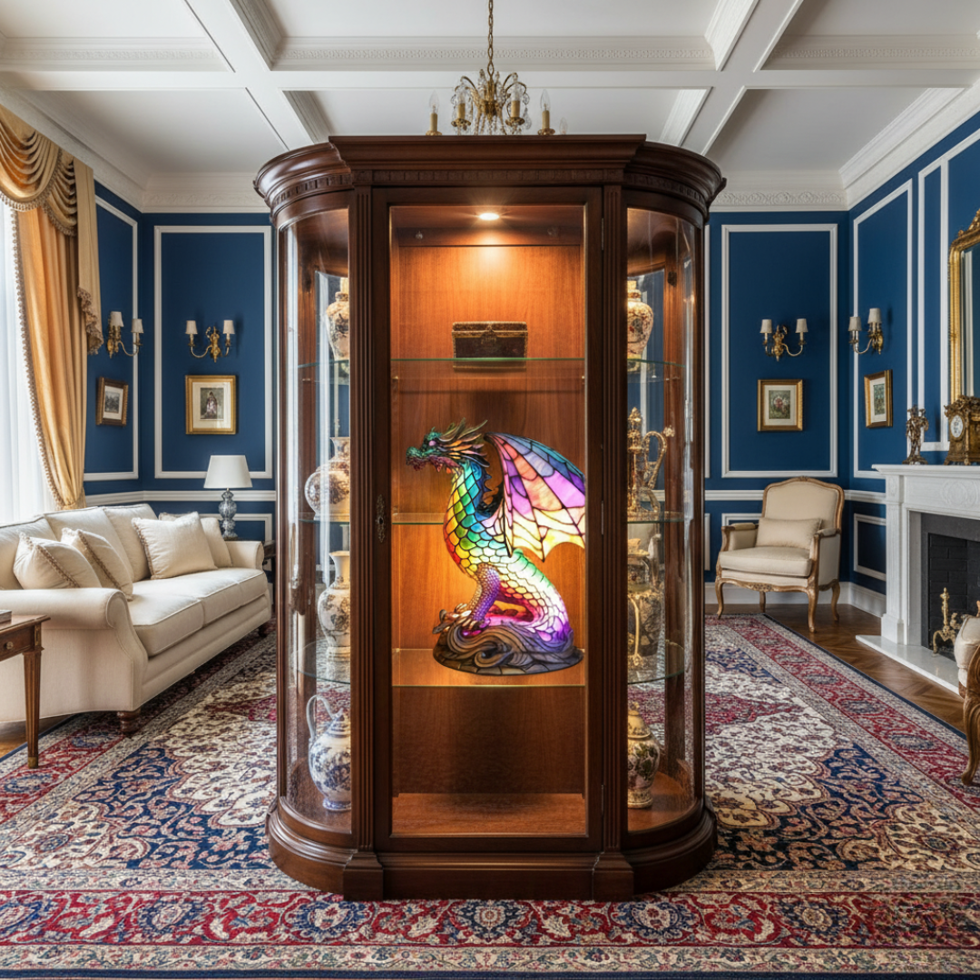 Lampe Enchanted Dragon Wammes