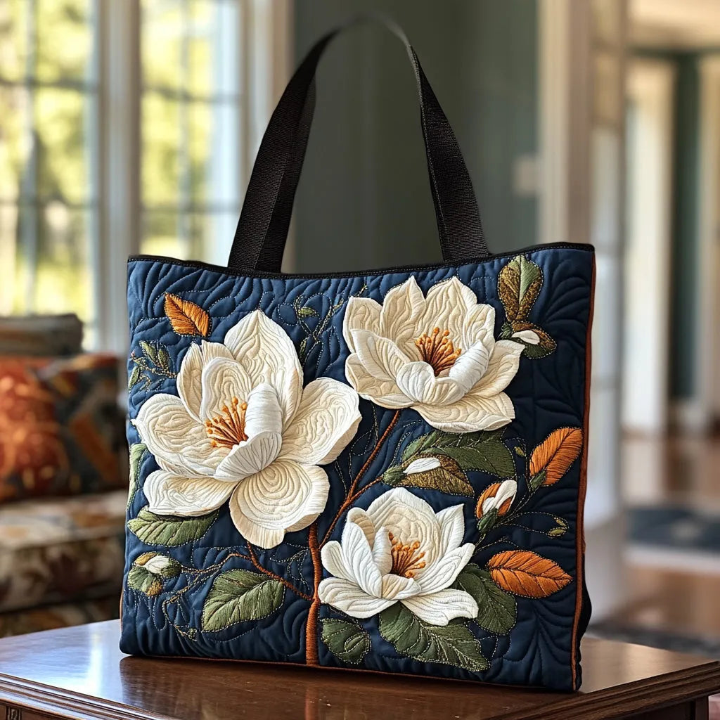 Sac fourre-tout matelassé Delicate Magnolia
