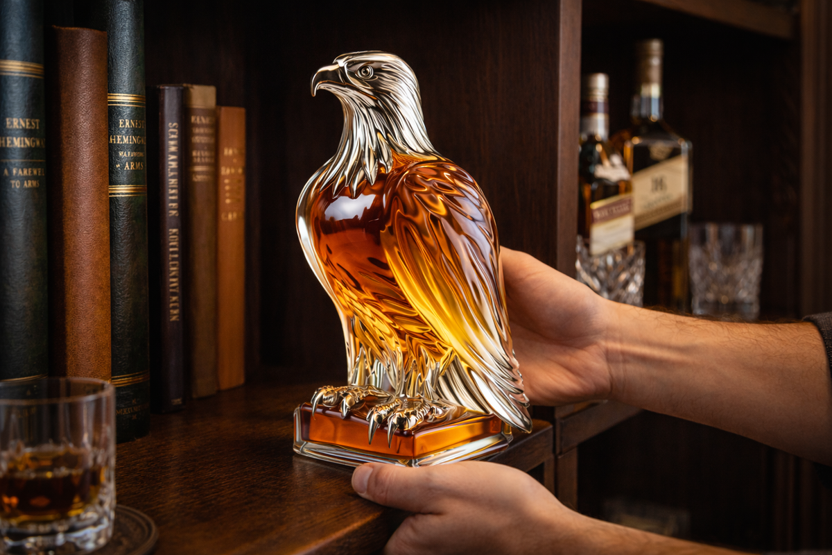 Jack Daniel's Whiskey Bottle - Aquila Edition