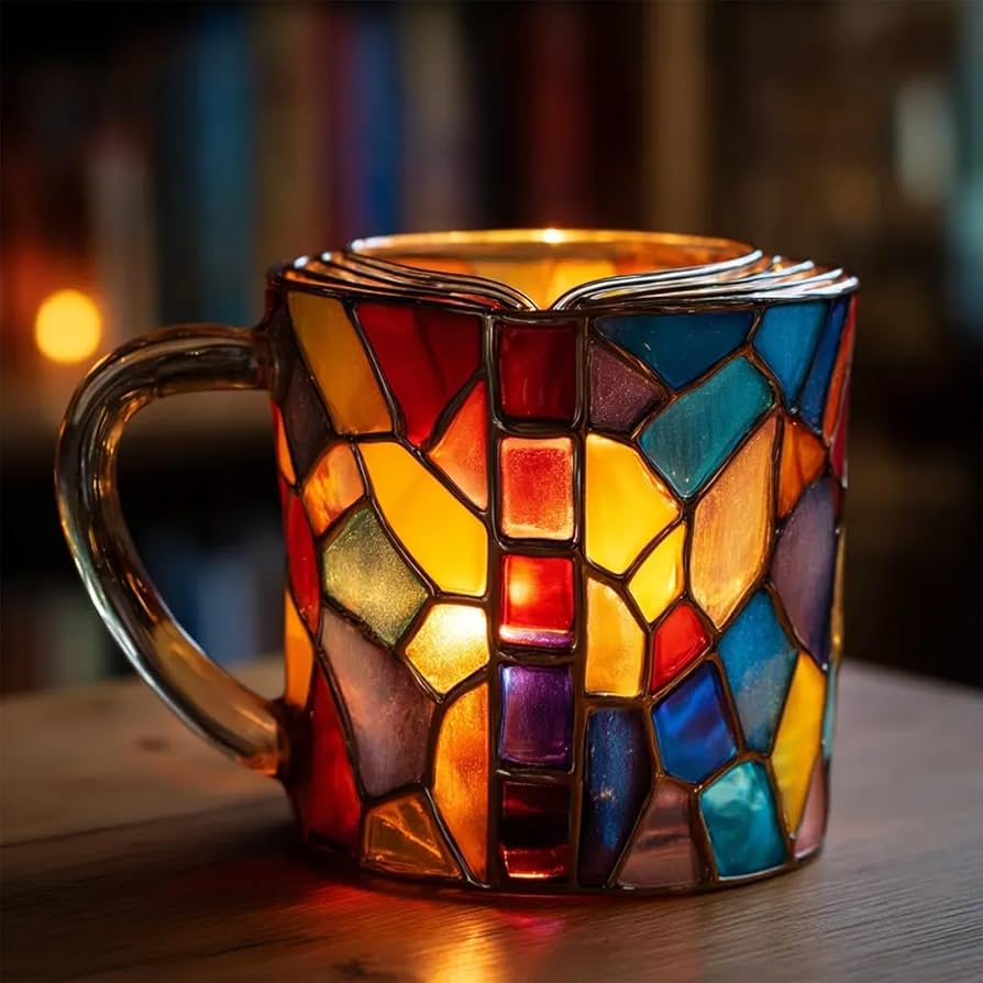 3D Aurora Book Artisan Mug