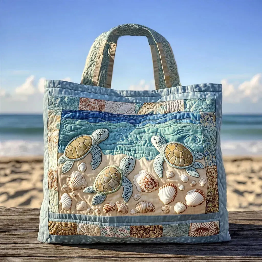 Sac fourre-tout matelassé Turtle