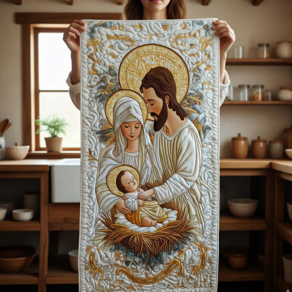 Quilted Table Runner - Light of Belém
