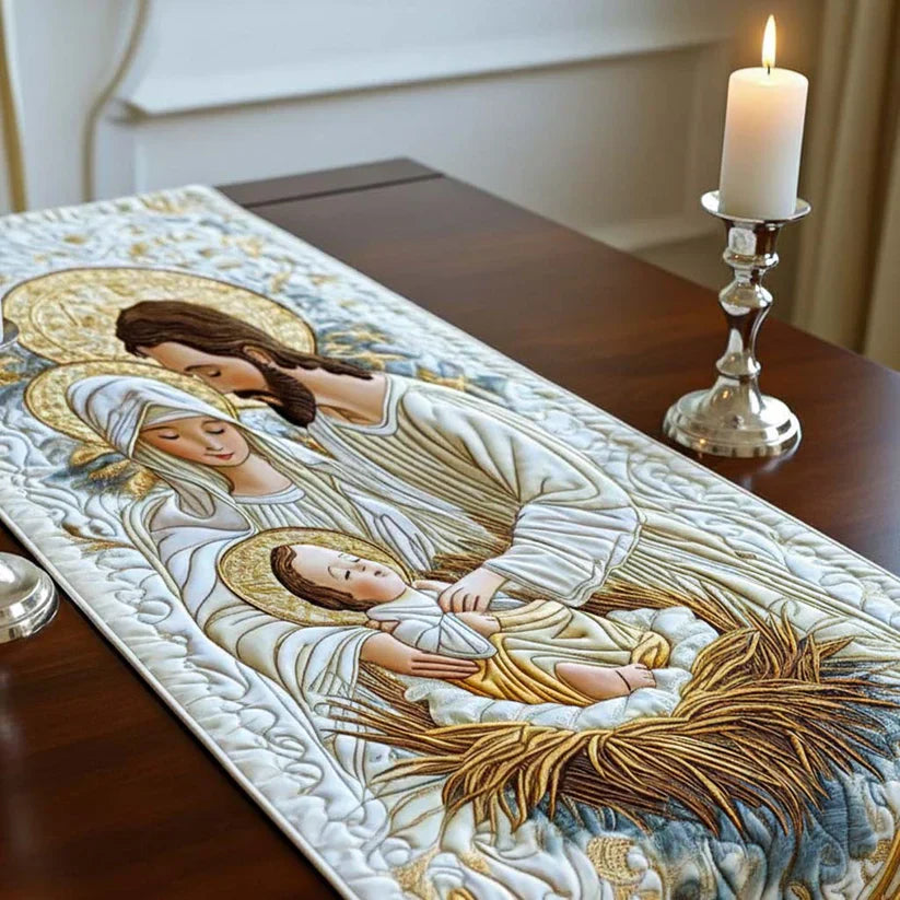 Chemin de table matelassé – Lumière de Belém