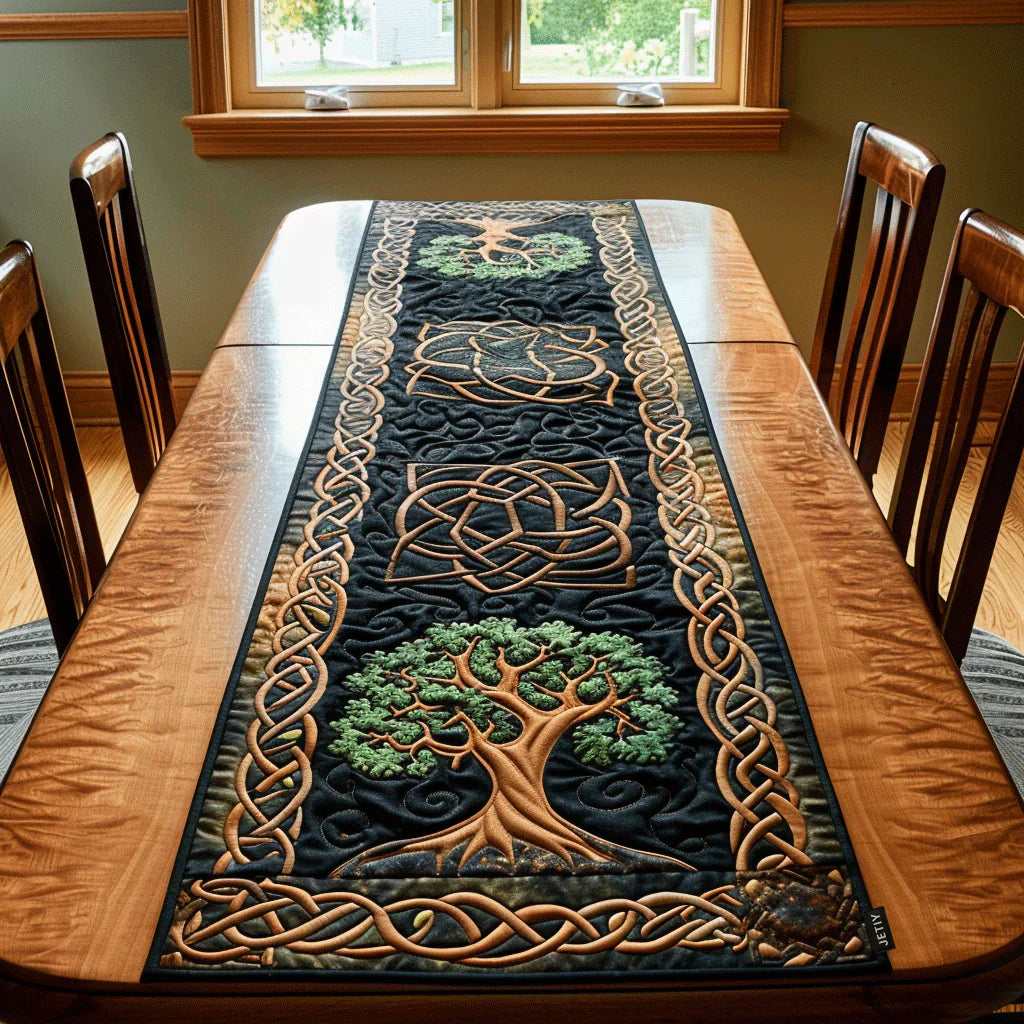 Chemin de table matelassé – Esprit Celtique
