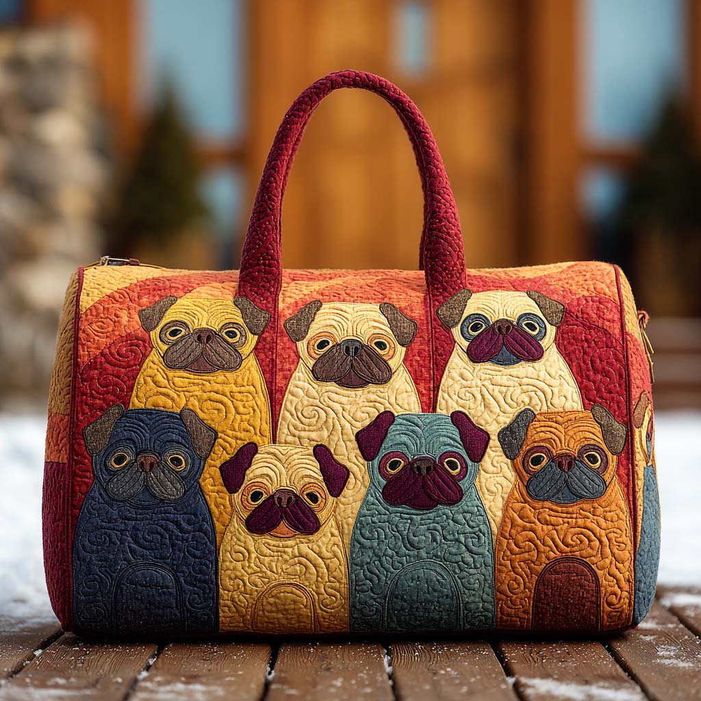 Sac de voyage matelassé Carlin Dodu