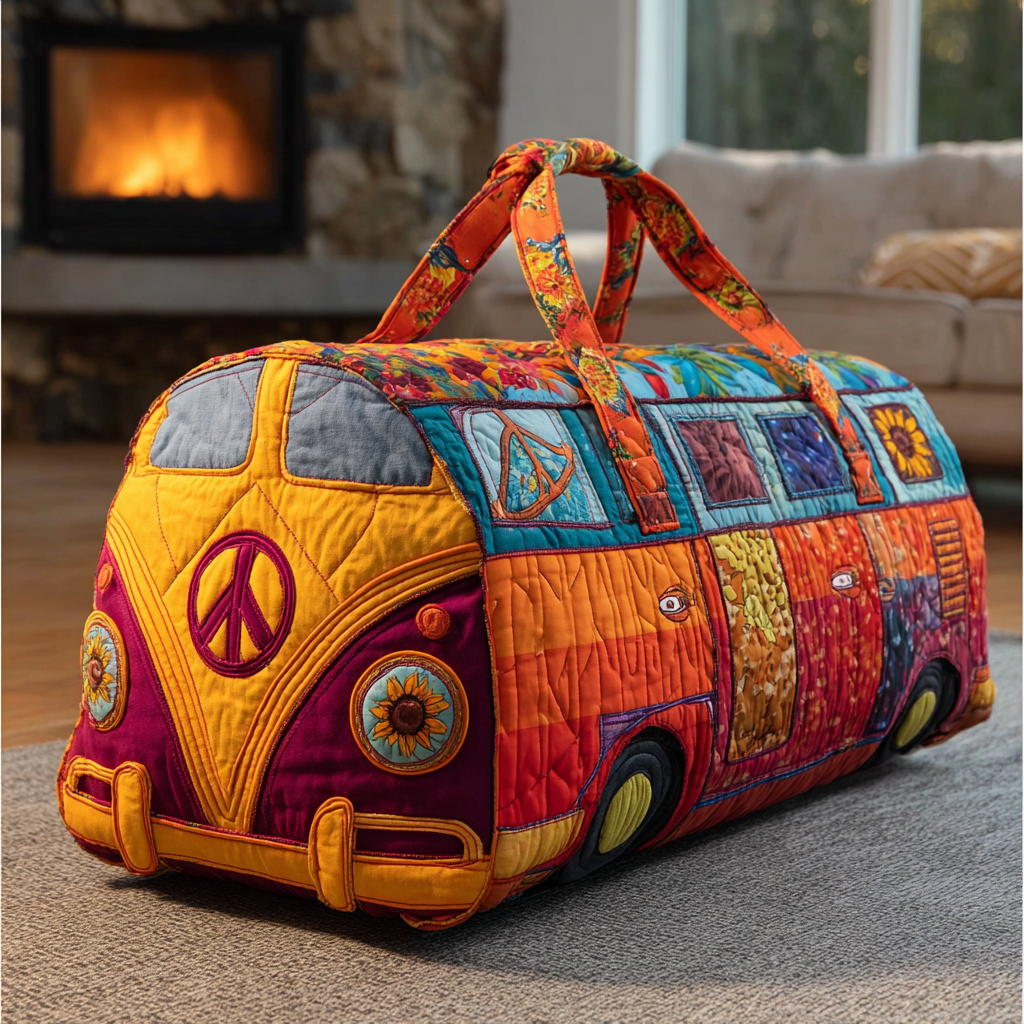 Sac de voyage matelassé Route Colorée