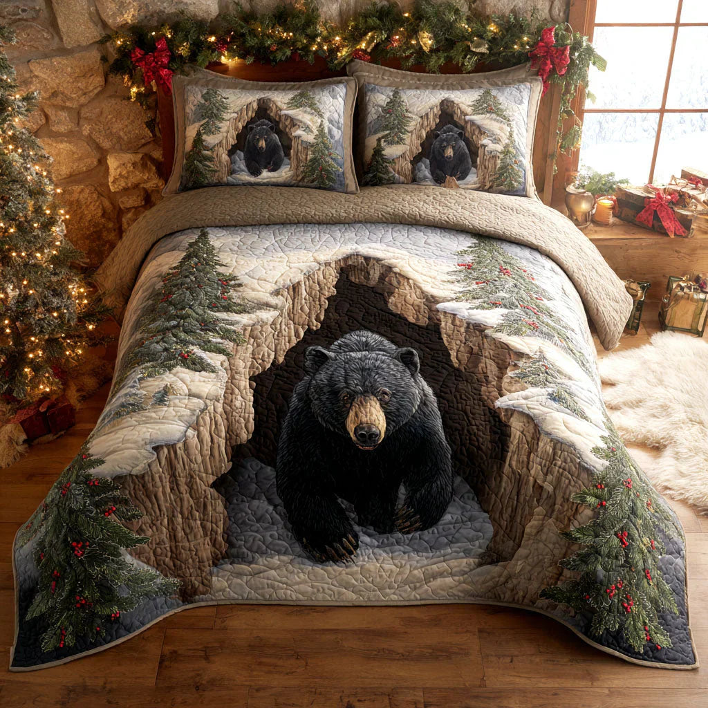 3-Piece Quilted Bedding Set - Vacation Retreat