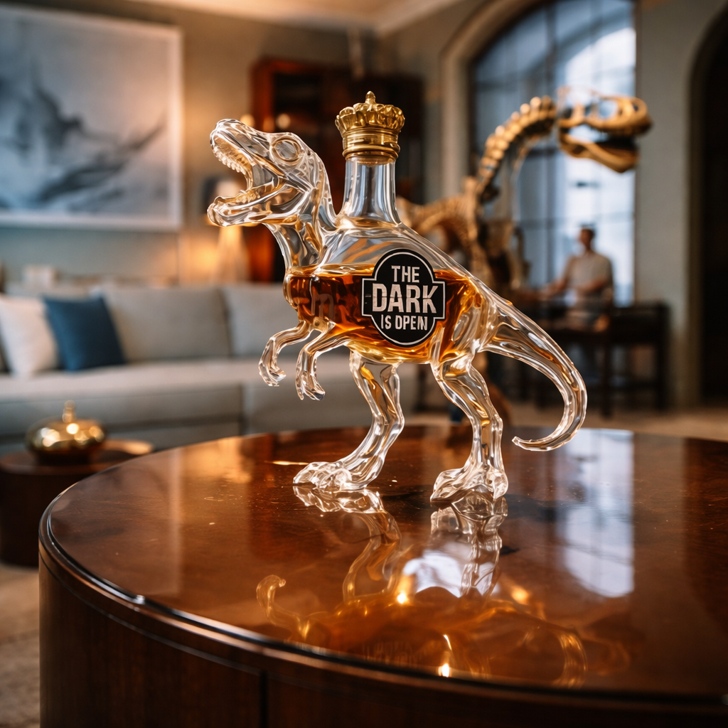 Whiskey Bottle - T-Rex Edition