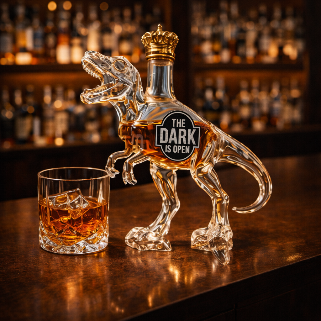 Whiskey Bottle - T-Rex Edition