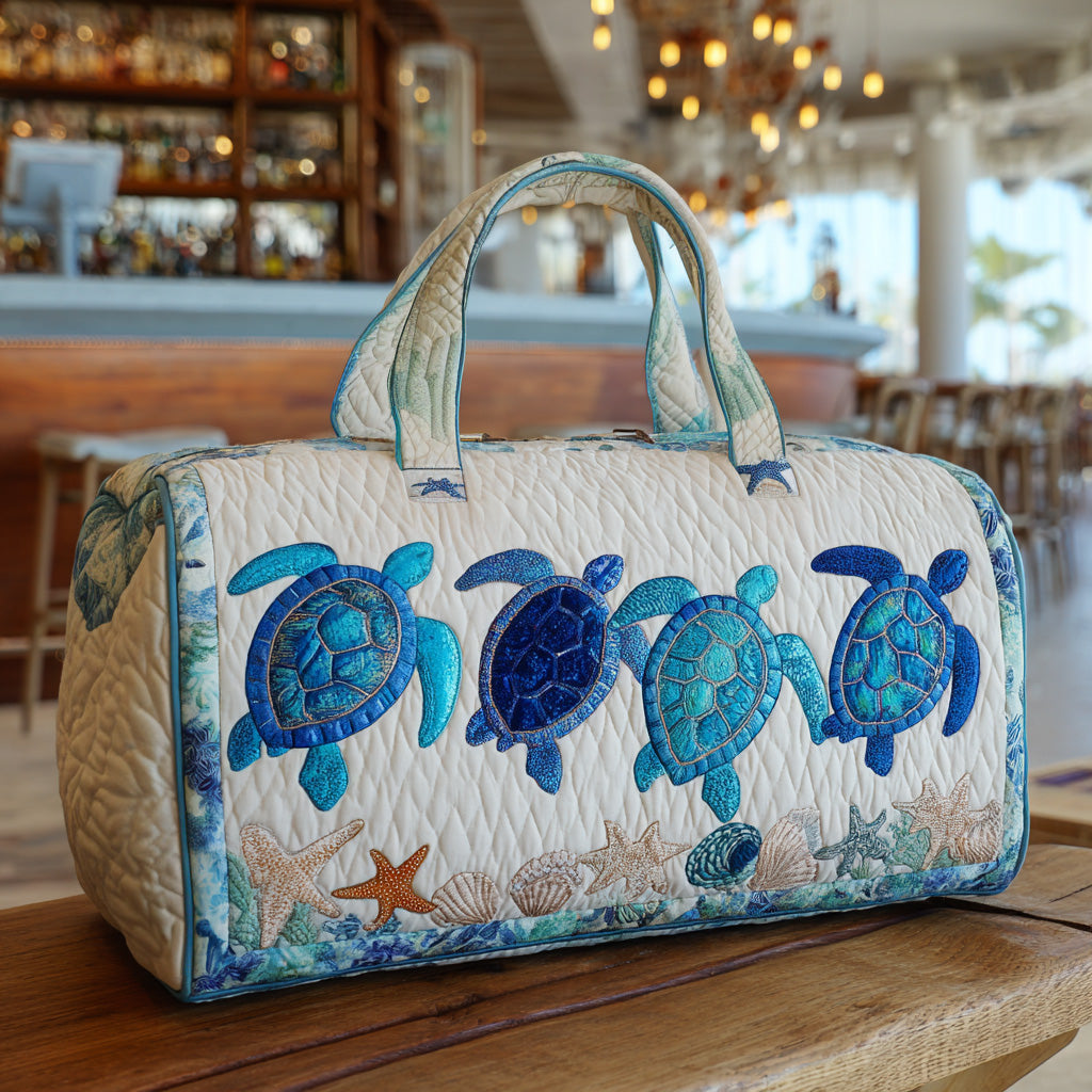 Sac de voyage matelassé Tortue Océane