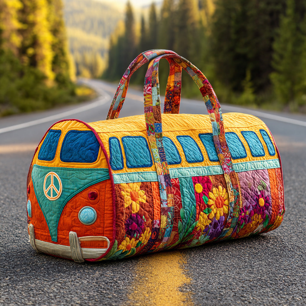 Sac de voyage matelassé Van Peace and Love