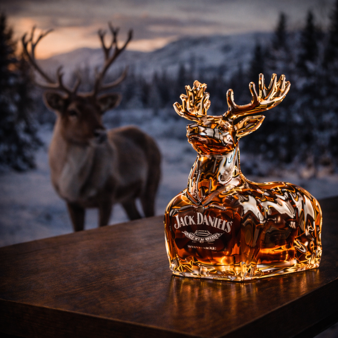 Bouteille de whisky Jack Daniel's – Snowman édition