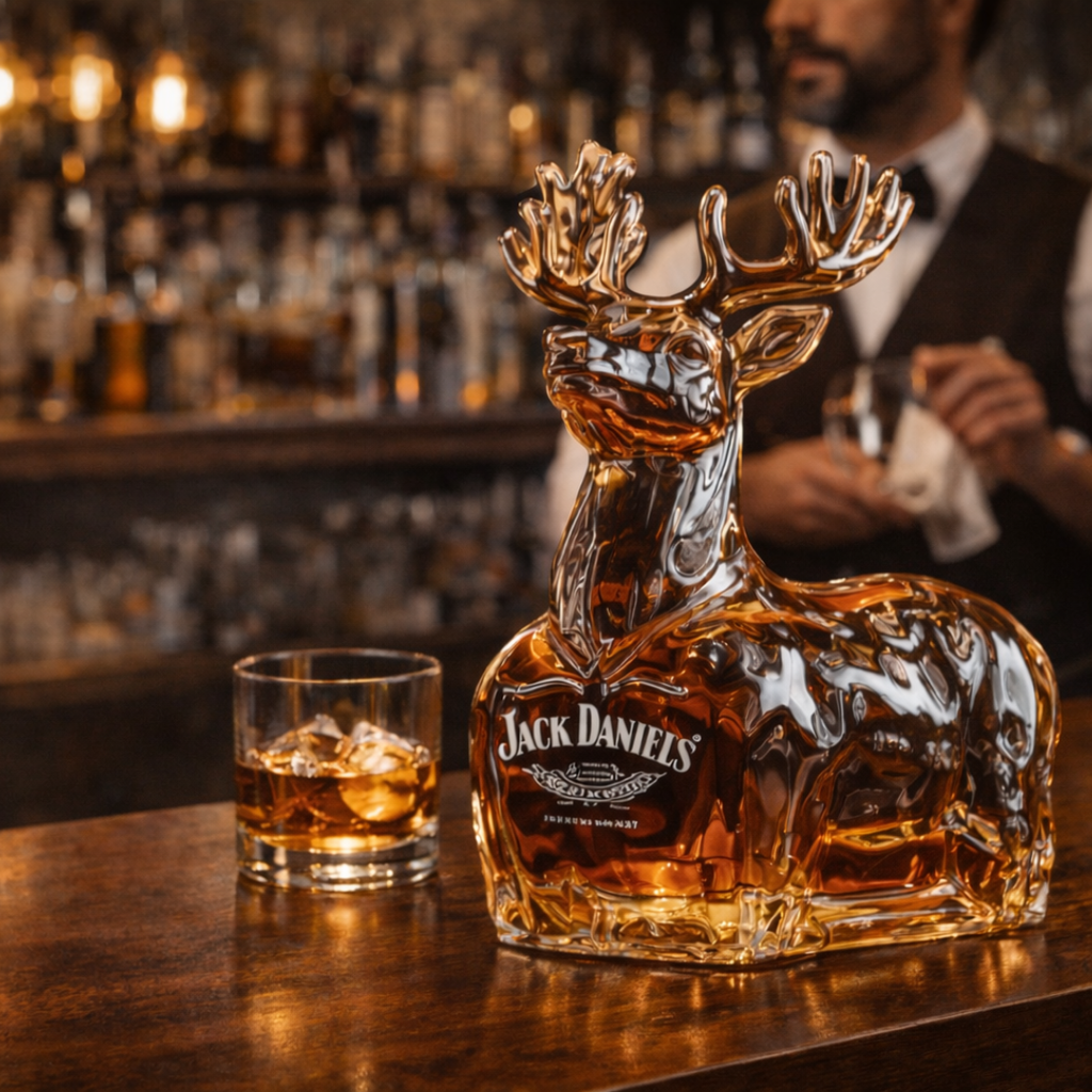 Bouteille de whisky Jack Daniel's – Snowman édition