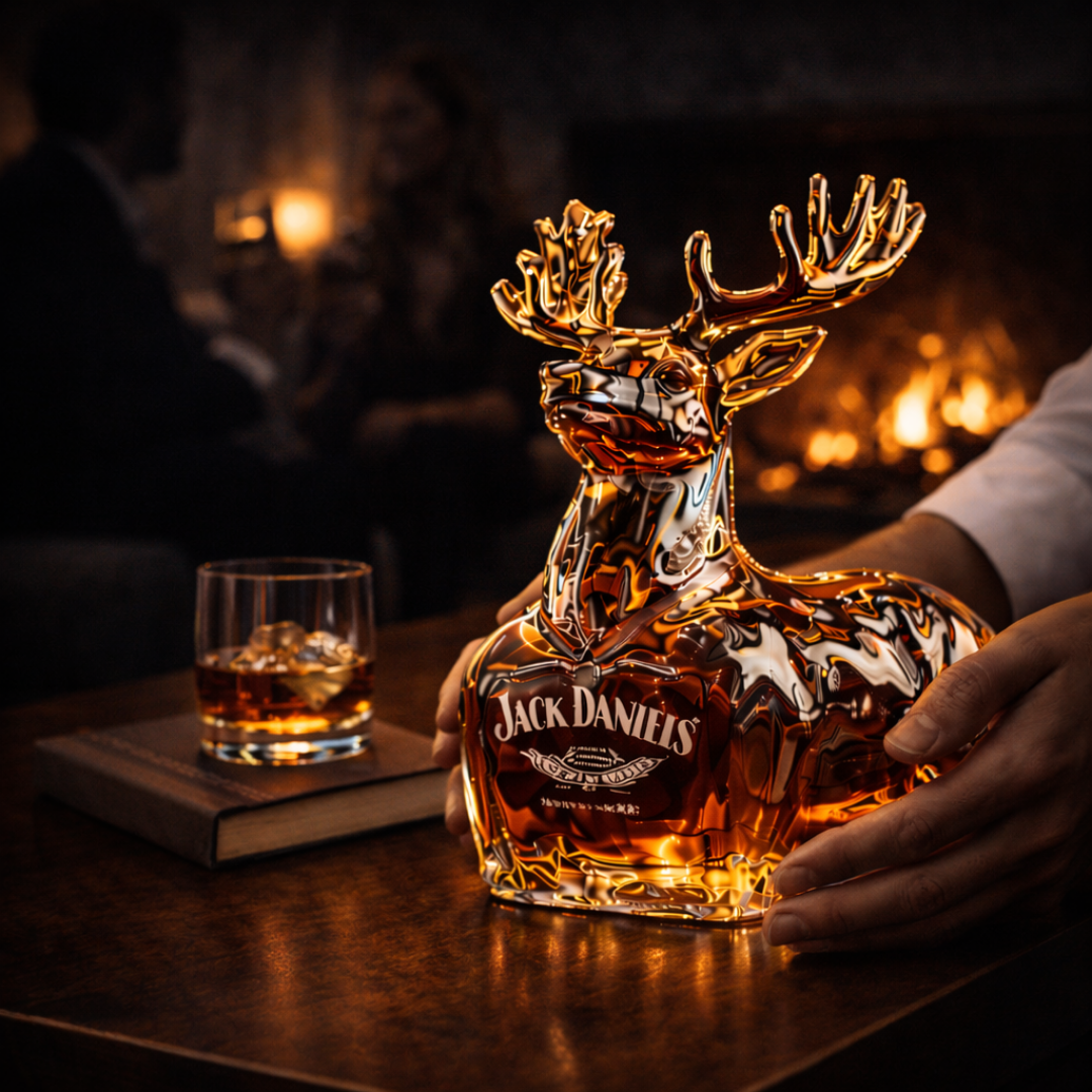 Bouteille de whisky Jack Daniel's – Snowman édition