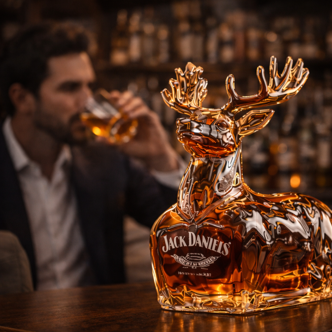 Bouteille de whisky Jack Daniel's – Snowman édition