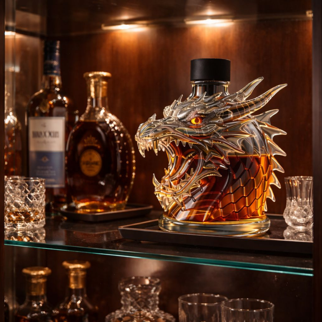 Bouteille de whisky – édition Draak