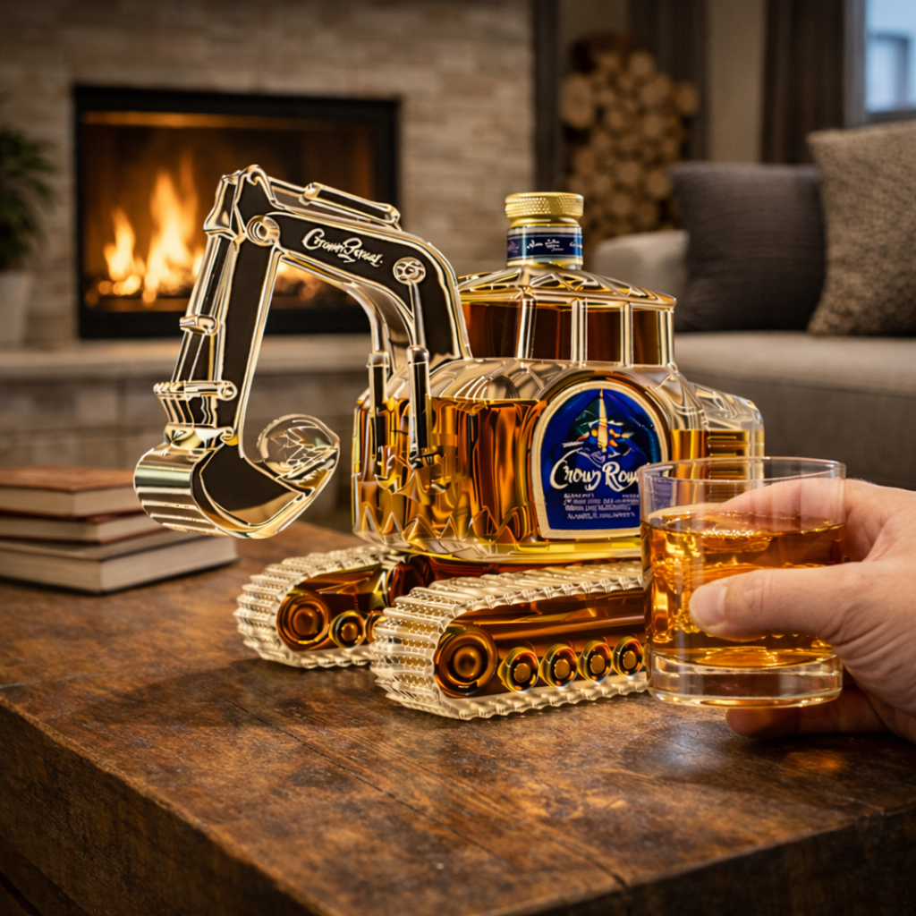 Whisky Bottle - Excavator Edition