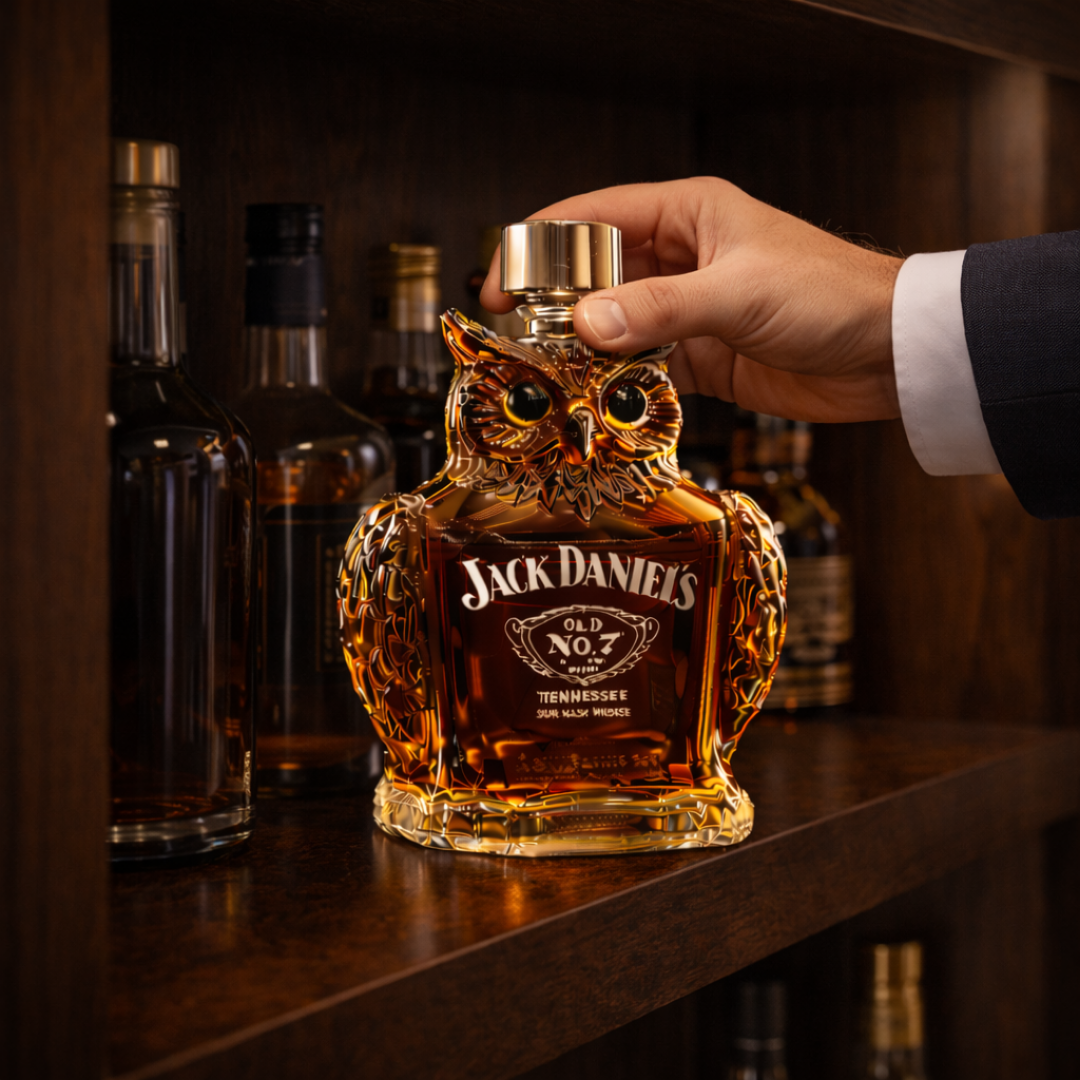 Bouteille de whisky – édition Otter