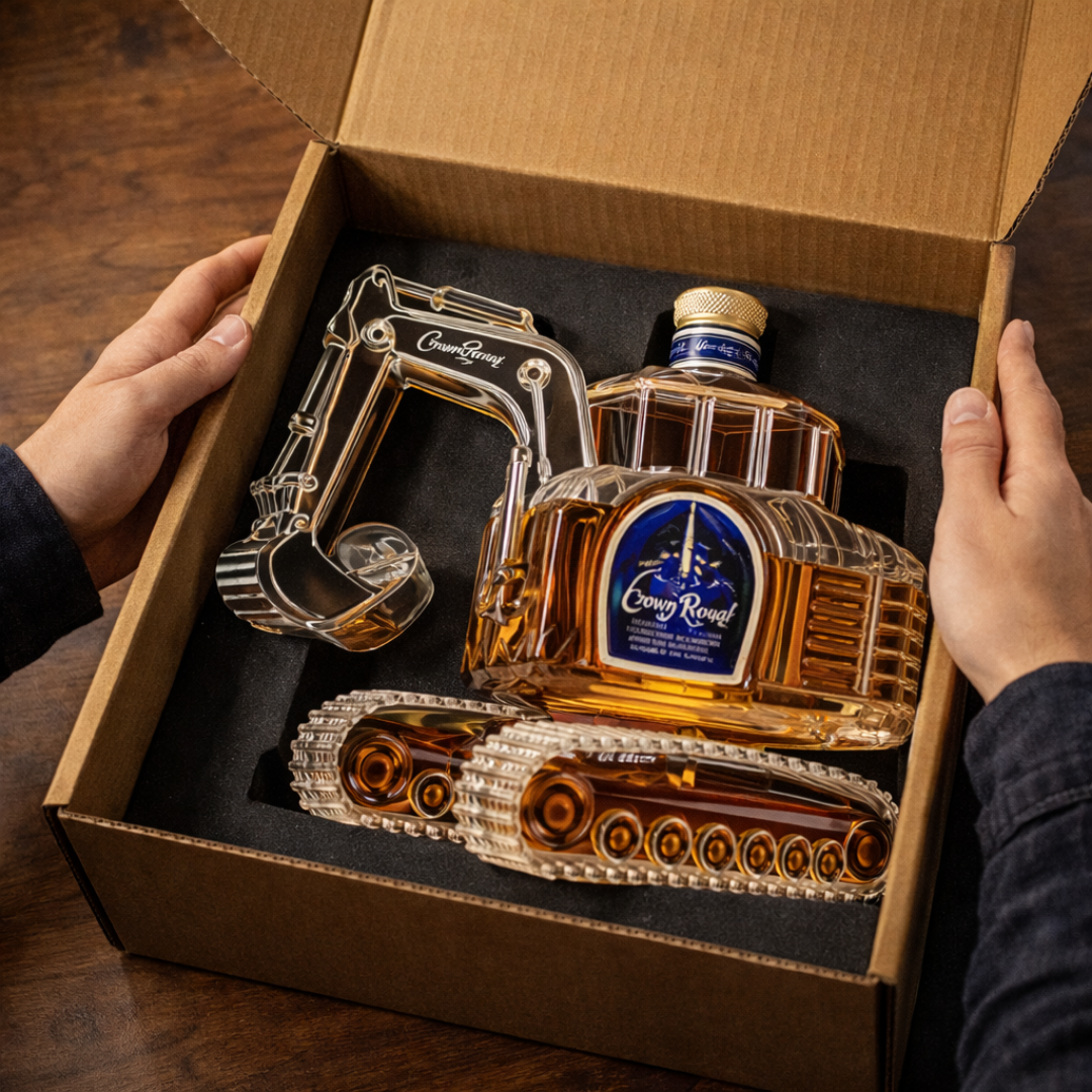 Bouteille de whisky – édition Excavator