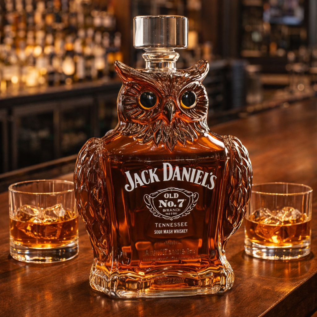 Bouteille de whisky – édition Otter