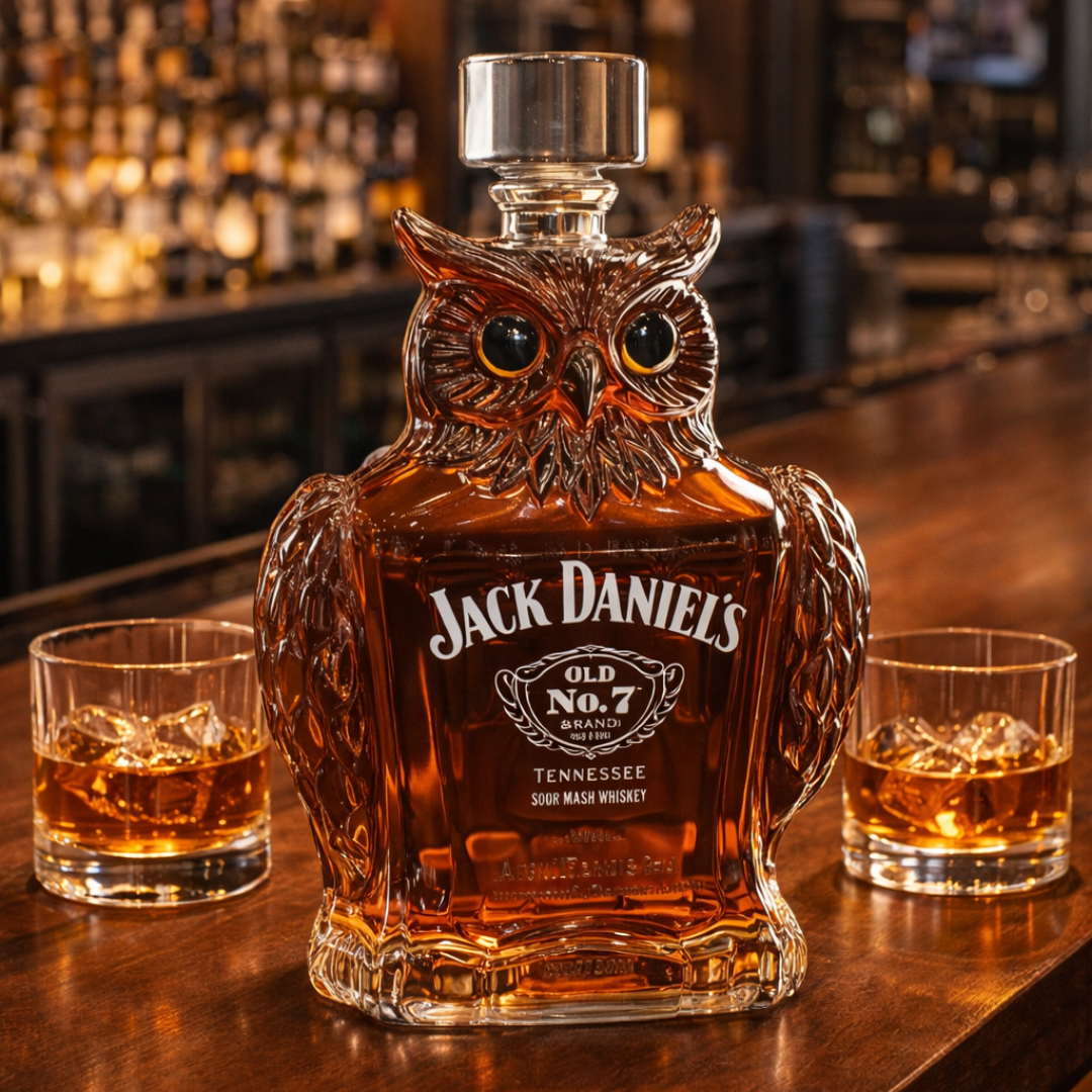 Bouteille de whisky – édition Otter