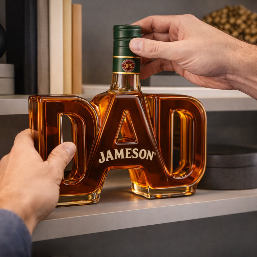 Jack Daniel's Whisky Bottle - Dad Edition
