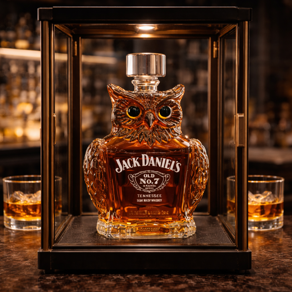 Bouteille de whisky – édition Otter