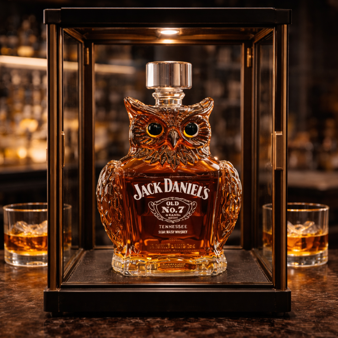 Bouteille de whisky – édition Otter