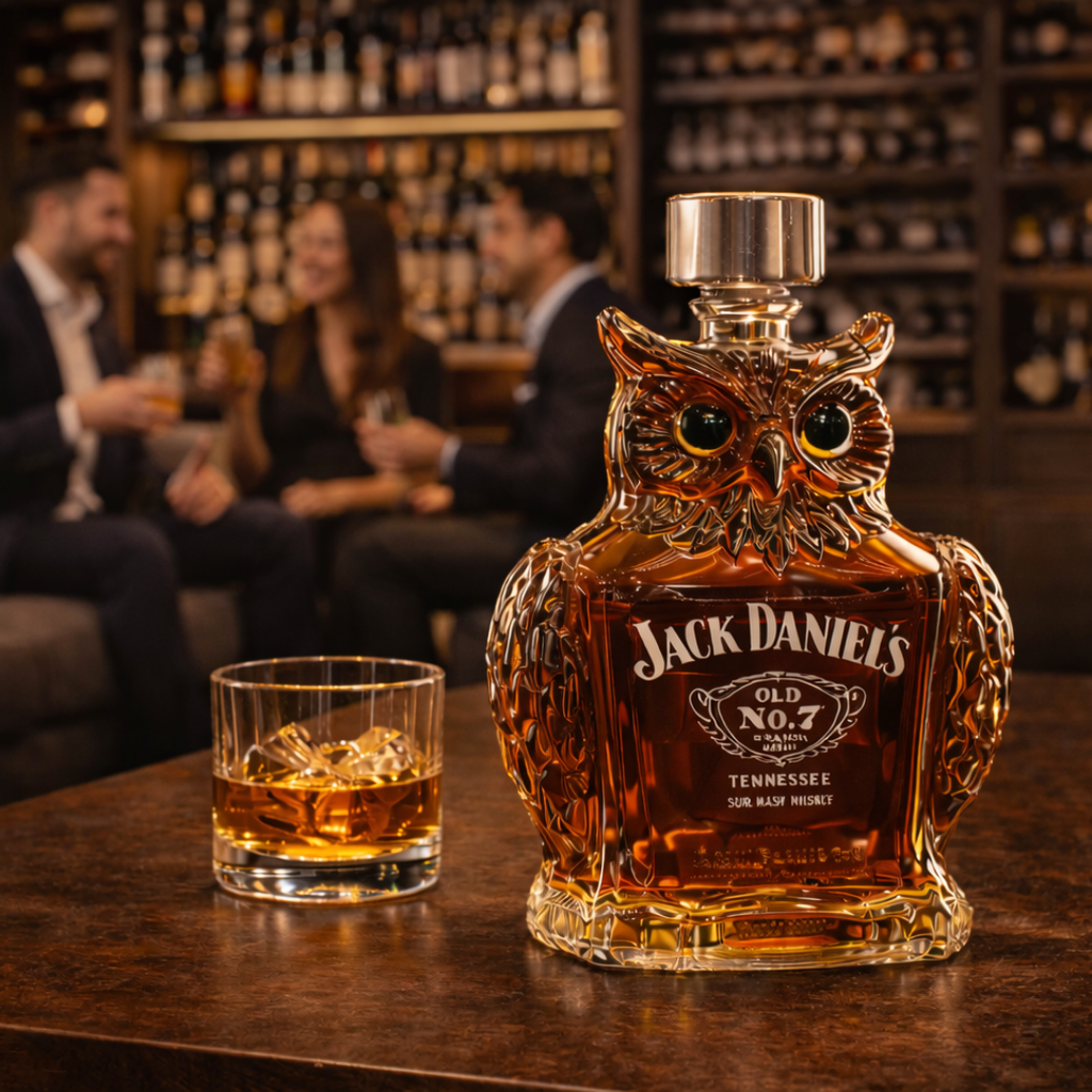 Bouteille de whisky – édition Otter