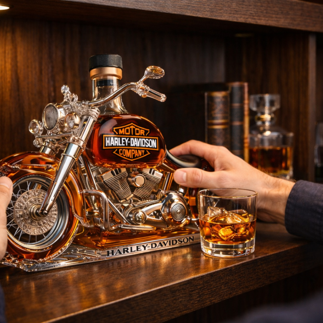 Whiskey Bottle - Harley Davidson Edition