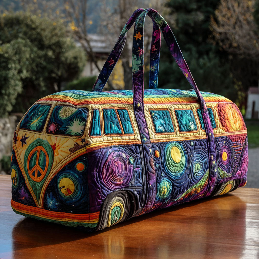 Wander Roads Quilted Travel Bag