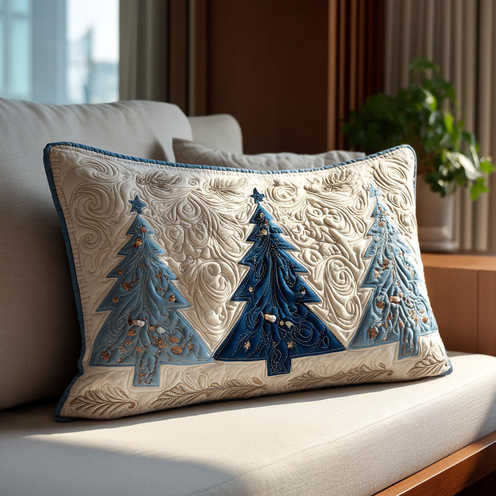 Taie d'oreiller matelassée Winter Shine