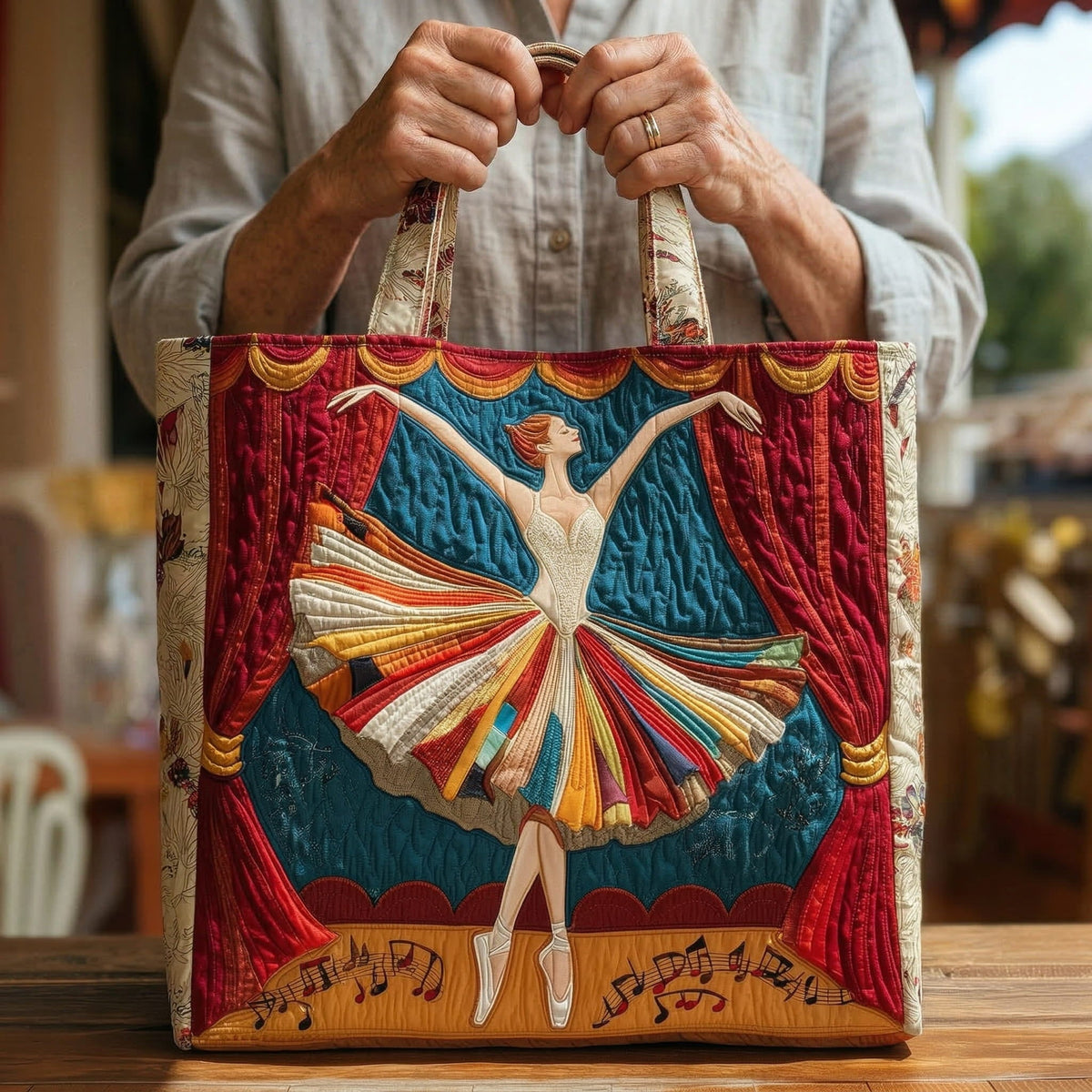 Sac fourre-tout matelassé Elegant