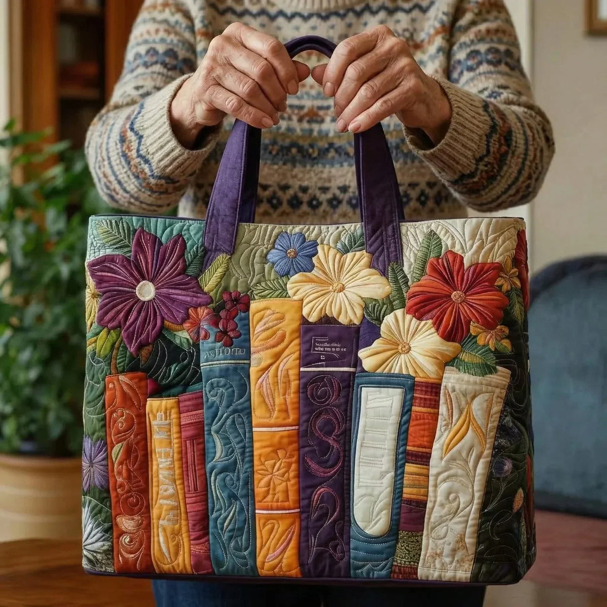 Sac matelassé – Amoureux des Livres