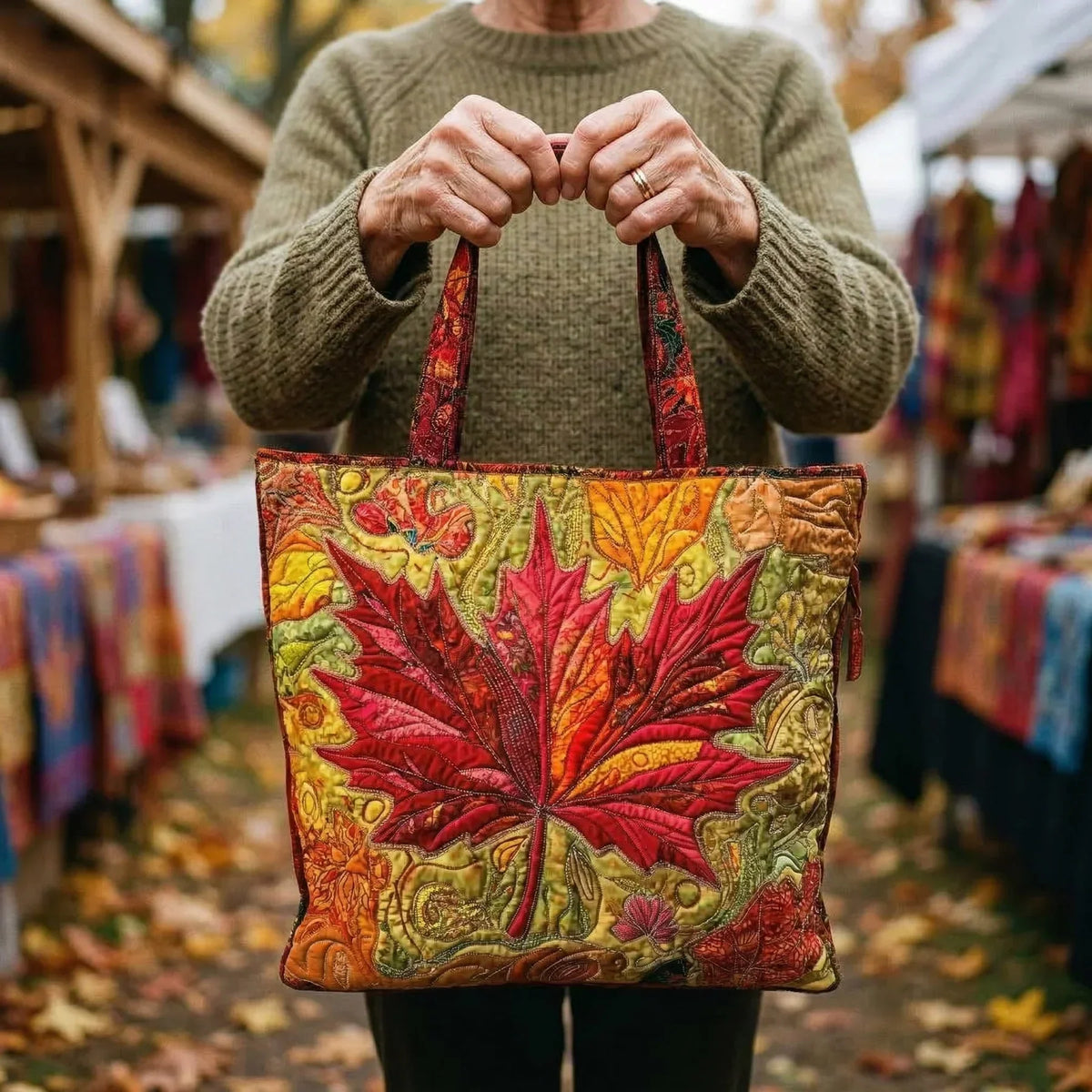 Sac fait main – Érable au Crépuscule