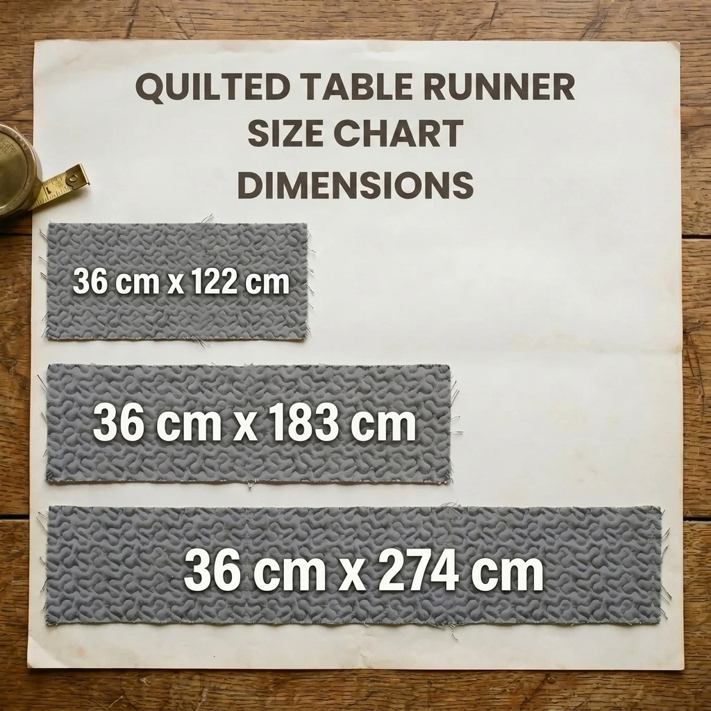 Quilted Table Runner - Grace in Bloom