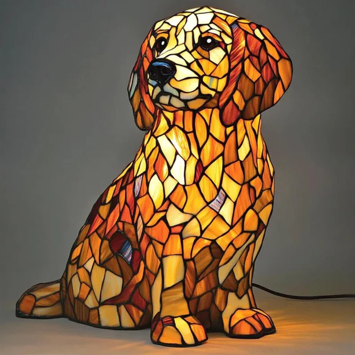 Spiritual Golden Retriever Figurine Lily