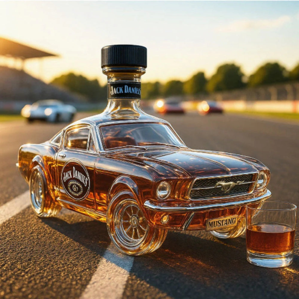Bouteille de whisky – édition Mustang